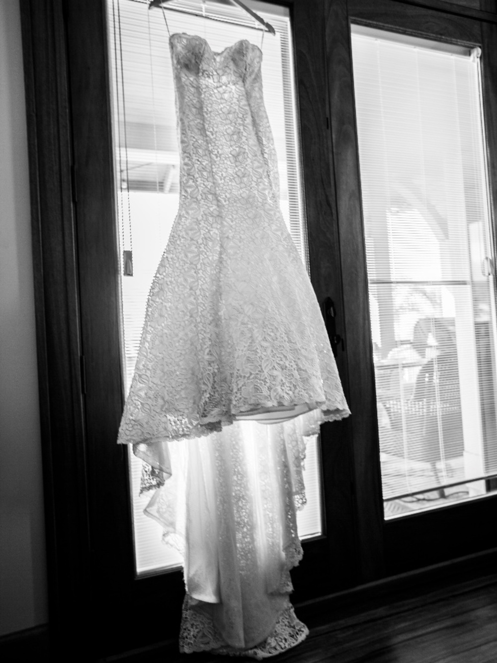 Angel Rivera Italian Lace and Sequin Wedding Gown